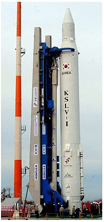 South Korean KSLV-1 launch vehicle