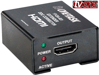 TV One logo + HDMI Extender