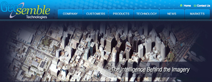 Geosemble homepage