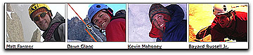 Mt. No Name climbers
