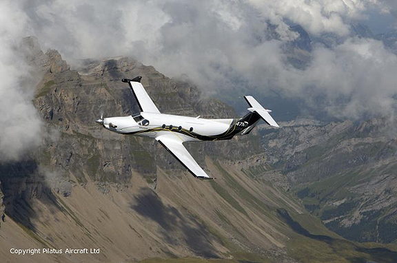 Pilatus C-12 airplane for Orng