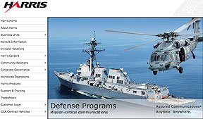 Harris defense programs homepage