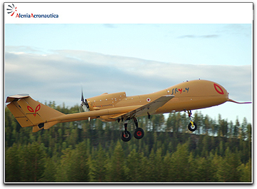 Sky-Y UAV landing (Alenia Aeronautica)