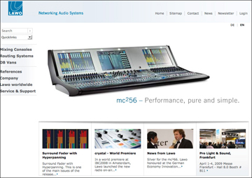 LAWO homepage