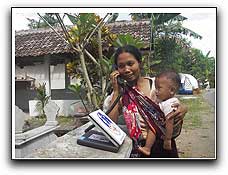 TSF helps in Java after earthquake