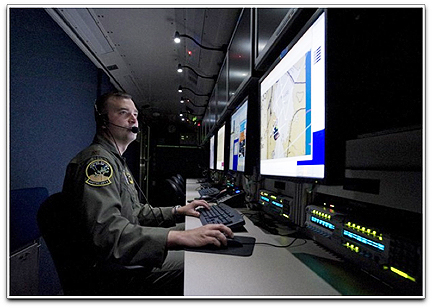 UAV control station (USAF)
