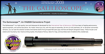 Galileoscope homepage