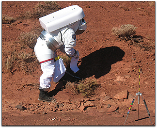 NASA lunar suit