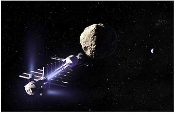Near-Earth Object collision image