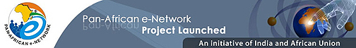 Pan-African e-Network homepage banner