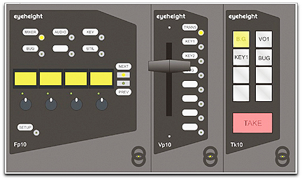 Eyeheight playoutHD switcher