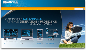 Nagravision homepage