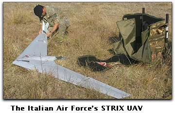 Italian AF's STRIX UAV