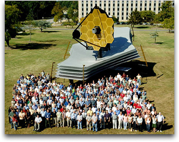James Webb telescope @ Goddard
