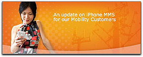 AT&T MSS iPhone update page graphic