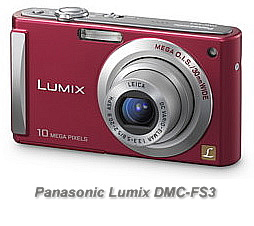 Panasonic DMC-FS3 camera