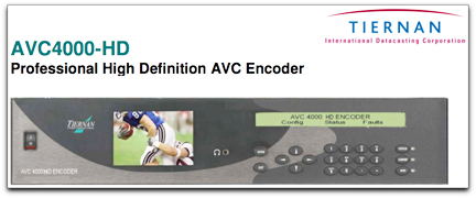 Tiernan AVC4000-HD encoder