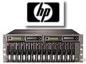 Hewlett Packard logo + StorageWorks 2k