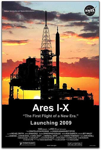 Arex I-X poster (NASA)