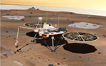 NASA's Phoenix Lander on Mars