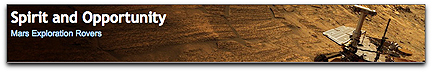 NASA's Mars Rovers banner
