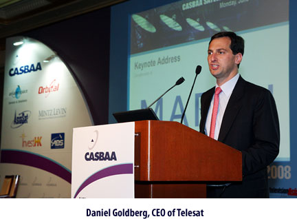Daniel Goldberg, Telsat CEO