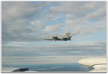 EADS Barracuda UAV in flight