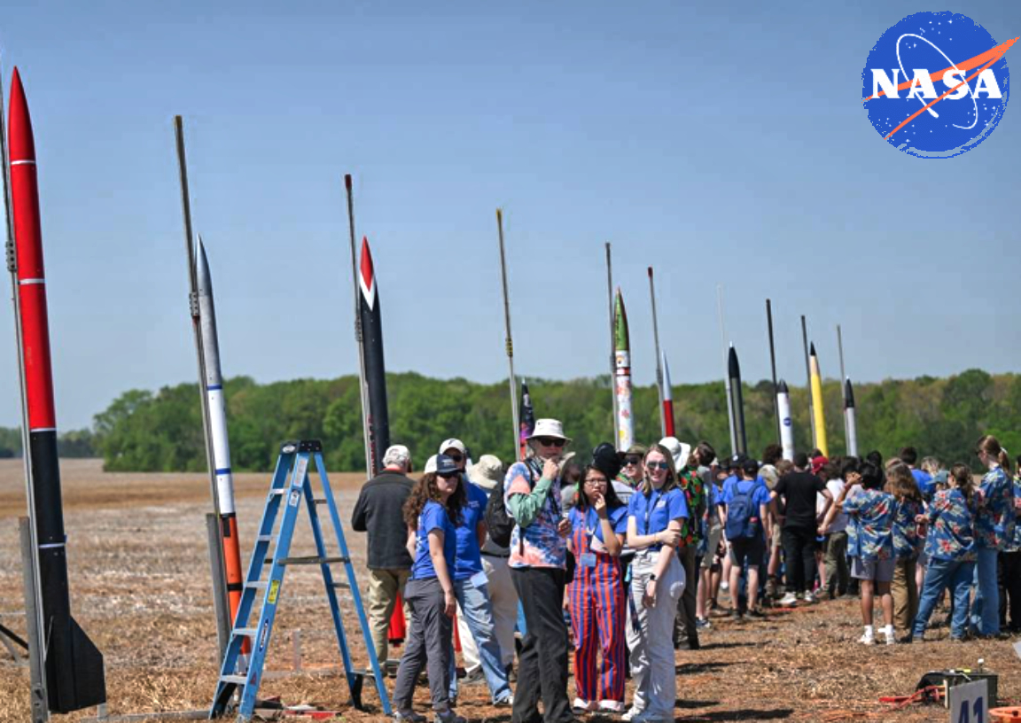 Nasa Rockets Collage NASA names the winners of the 2023 Student Rocket Launch Competition ...