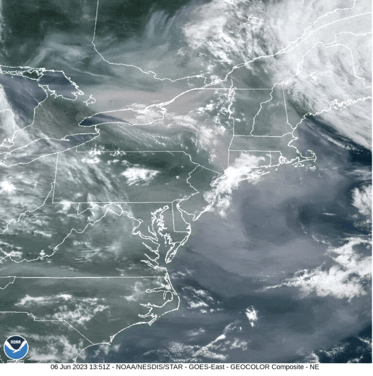 NOAA satellites tracked historic levels of harmful smoke that impacted millions in the Eastern U.S.