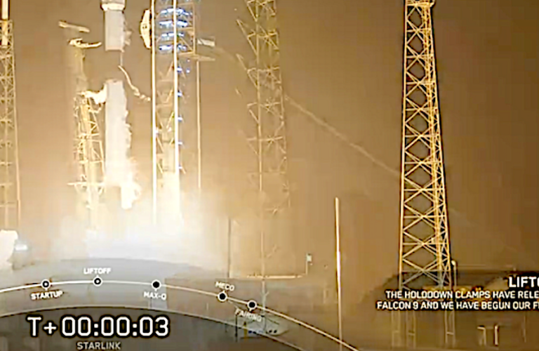 SpaceX's pre-Independence Day, July 3rd launch of 20 Starlink satellites including 13 Direct to Cell