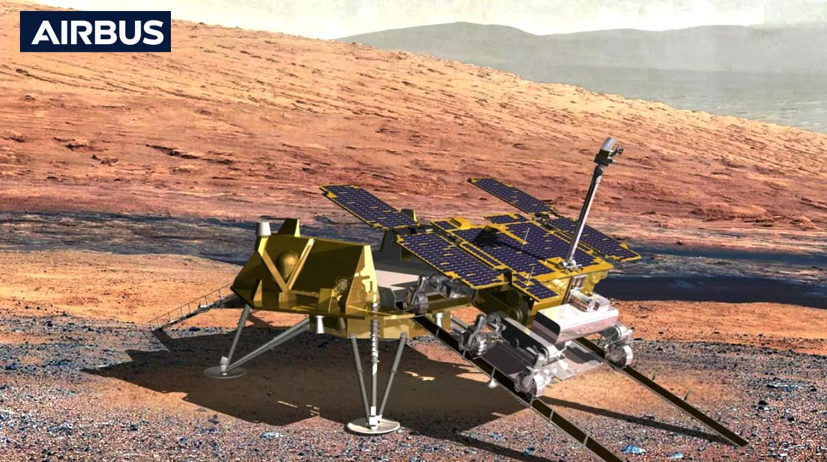 Airbus Rover Airbus to design and build ESA’s ExoMars rover lander platform to be ...