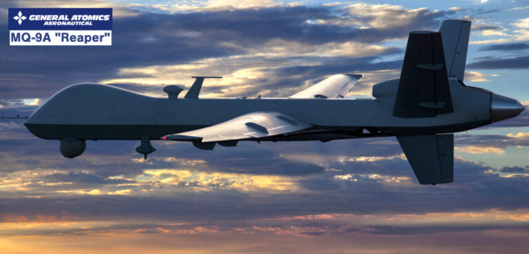 GA-ASI + AeroVironment complete 1st air launch of Switchblade 600 from an MQ-9A UAS