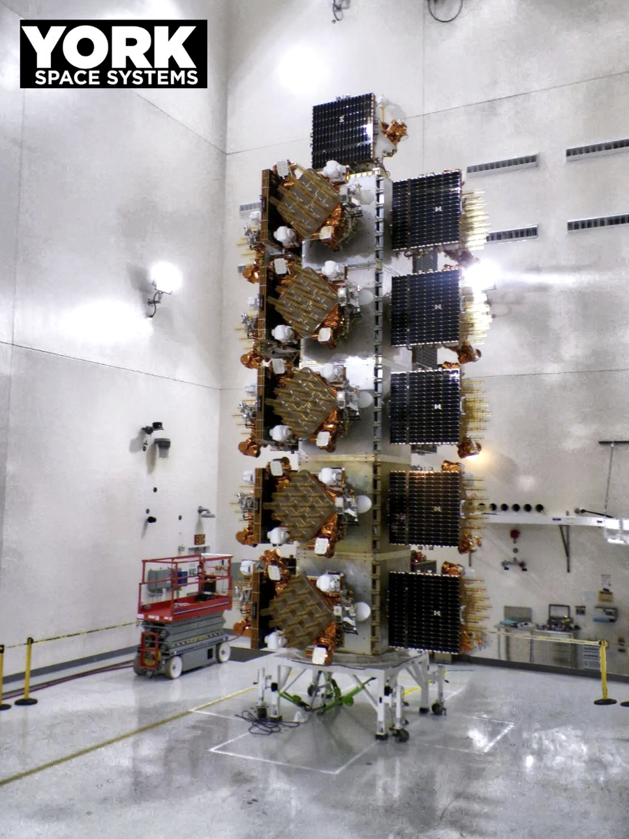 York Space Systems establishes 1st contact + confirms health of all 21 ...