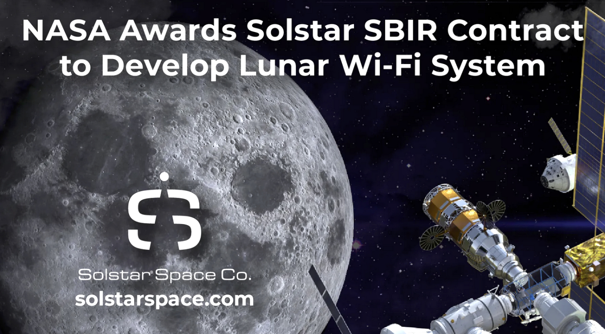 NASA awards Solstar Space SBIR contract to develop lunar Wi-Fi system ...
