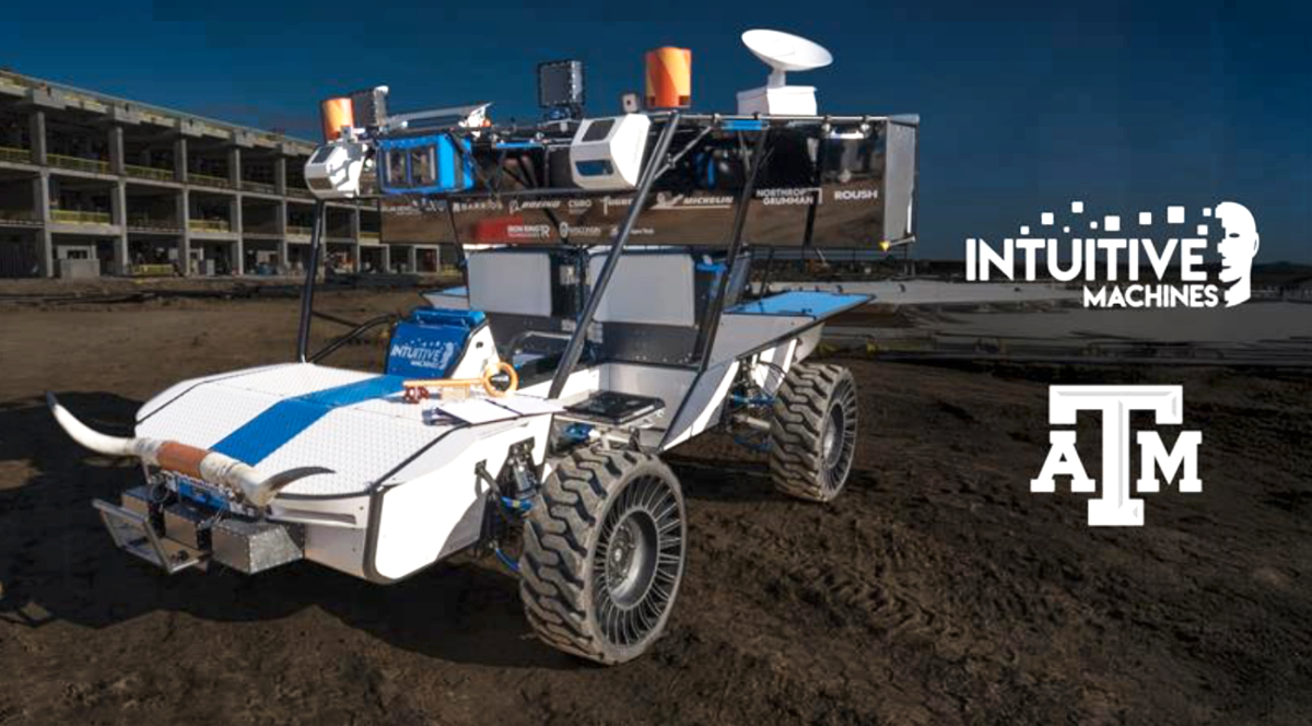 Intuitive Machine Rover Electric Intuitive machines + Texas A&M Space Institute accelerate lunar mission ...