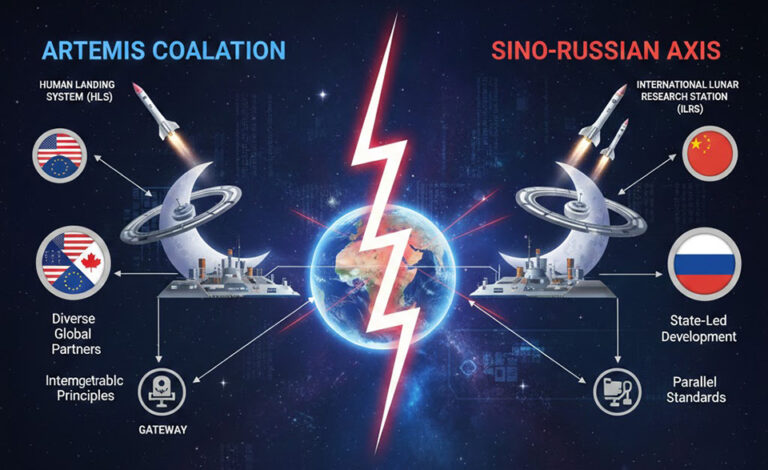 New Geopolitical Divide in Lunar Exploration.