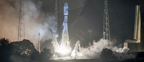 The Hispasat 36W-1 Satellite Gains A Great Deal of Altitude via Arianespace' Soyuz