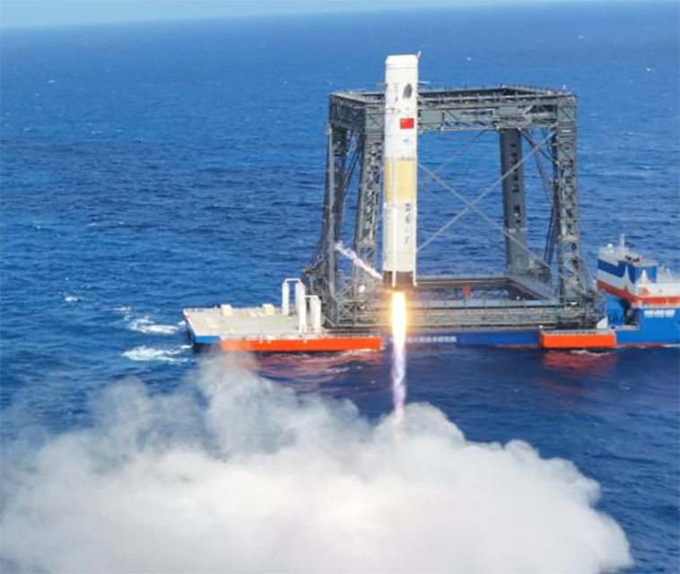 China Advances 2030 Lunar Timeline with Successful Long March 10 Integrated Test