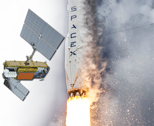 Iridium's NEXT Aboard SpaceX Falcon Shares Next Spatial Deliveries