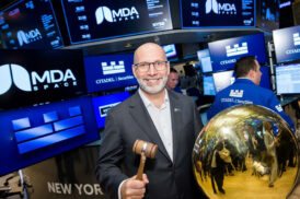 MDA Space Completes $300 Million U.S. IPO and NYSE Dual-Listing