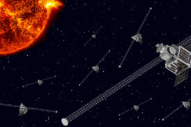 SFL Missions Selected to Build Eight Node Spacecraft for NASA HelioSwarm