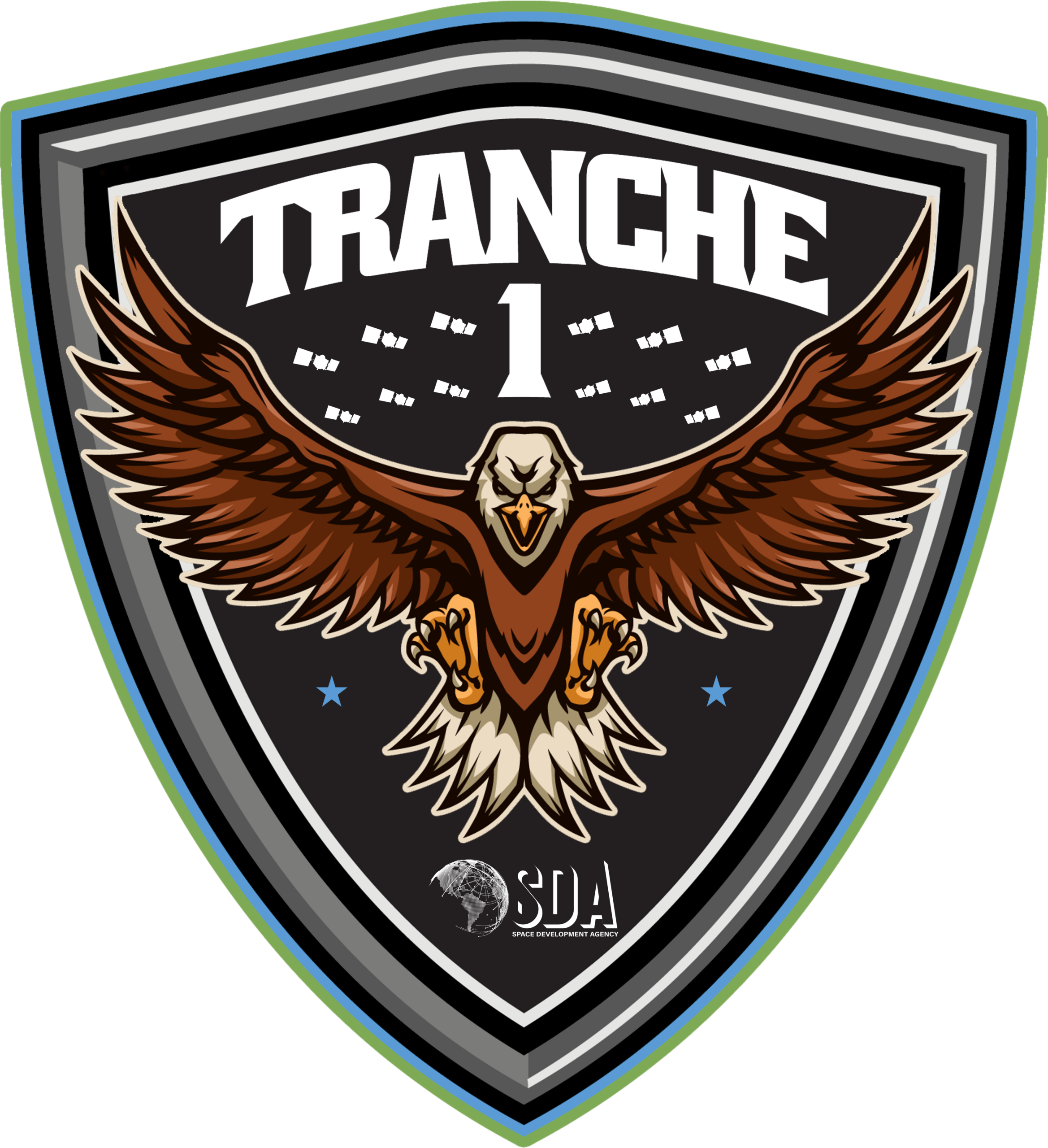 A SpaceX Falcon 9 rocket lifts off from Vandenberg Space Force Base carrying 21 Tranche 1 Transport Layer satellites for the Space Development Agency on September 10, 2025.