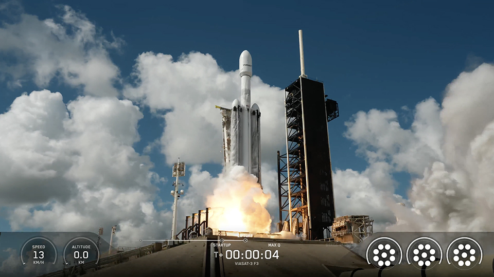 Viasat Completes ViaSat-3 Constellation with Successful Flight 3 Launch