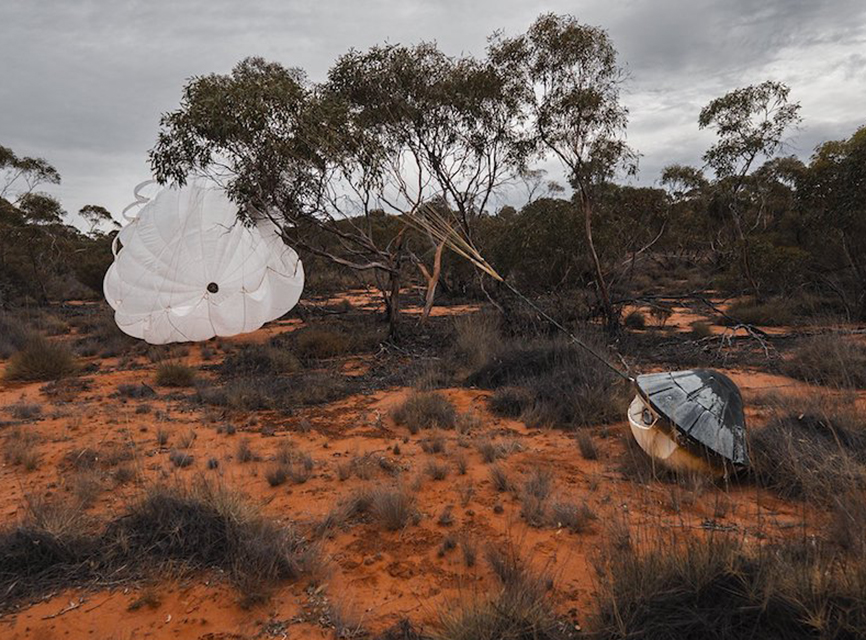 Varda Space Industries W-6 Capsule Touches Down in South Australia