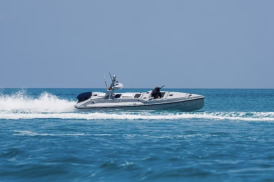 Kymeta Flat Panel Antennas Integrated into Red Cat Variant 7 USV for Resilient Military Satcom