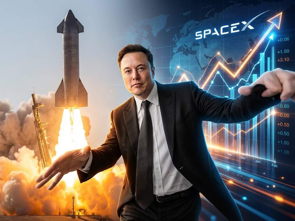 SpaceX Is Worth $1.75 Trillion. Only 7% of That Is Real.