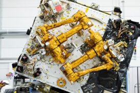SpaceLogistics MRV-1 Robotic Servicer and Mission Extension Pods Reach Orbit Ahead of GEO Servicing Operations